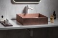 FORMIGO umywalka betonowa, 47,5x14x36,5 cm, miedź
