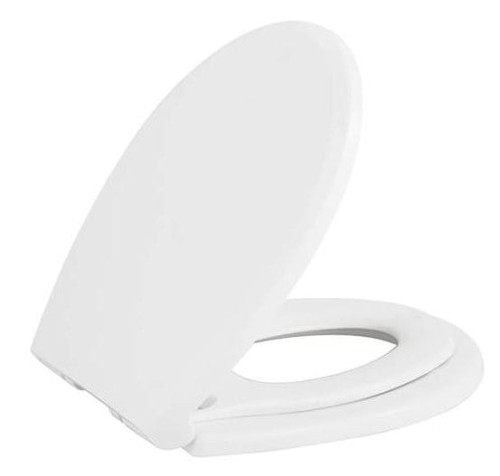 Deska WC ze zintegrowaną deską dla dzieci, Soft Close, biała