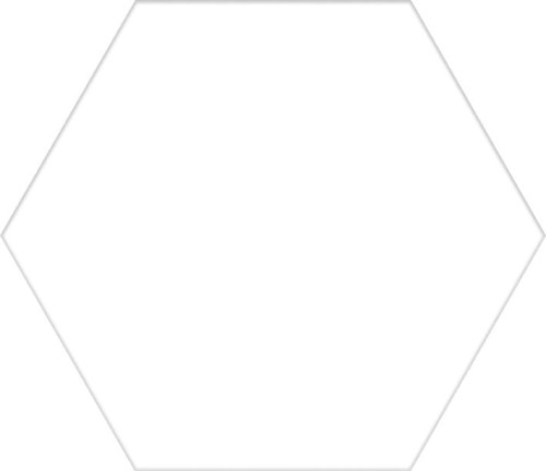 SOLID płytki podłogowe White Hex 22x25 (bal=1,04m2)