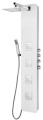 SPIRIT SQUARE panel prysznicowy 250x1550mm z baterią termostatyczną, ścienny, biały