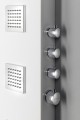 SPIRIT SQUARE panel prysznicowy 250x1550mm z baterią termostatyczną, ścienny, biały