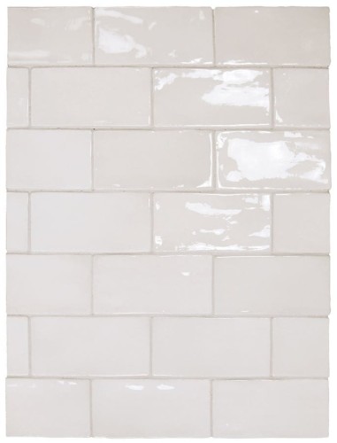 MANACOR płytki ścienne White 7,5x15 (bal=0,5m2) (EQ-3)
