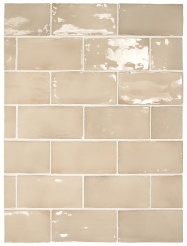 MANACOR płytki ścienne Beige Argile 7,5x15 (bal=0,5m2) (EQ-3)