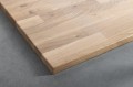 Blat WOODY 2500x28x500mm, lite drewno dąb naturalny