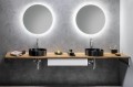 Blat WOODY 2500x28x500mm, lite drewno dąb naturalny