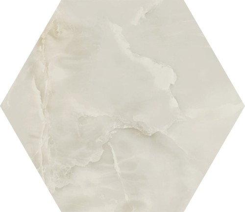 ONYX płytki podłogowe Silk Hex Ivory 52x60 (bal=0,94m2)