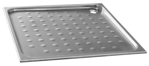 Brodzik 700x30x700 mm, stal nierdzewna mat