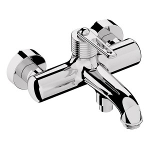 BEBÉ bateria wannowa ścienna, chrom