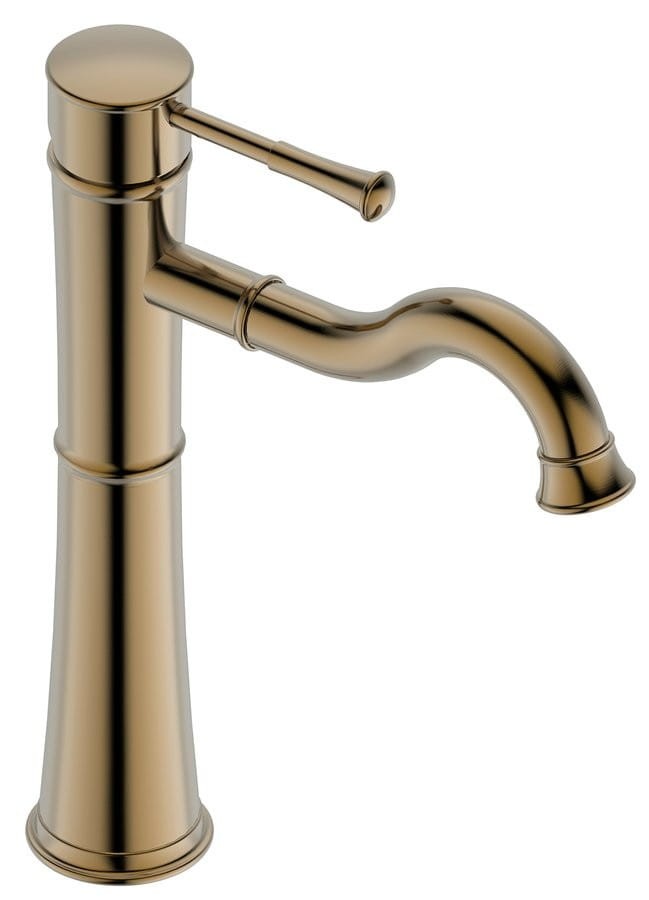 Sapho ATENA bateria umywalkowa retro stojąca wysoka brąz - ZB006BR 