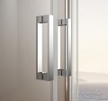 BORG kabina prysznicowa półokrągła 900x900x1950 mm, R550, szkło czyste