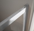 BORG kabina prysznicowa półokrągła 900x900x1950 mm, R550, szkło czyste