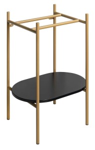 PUNO konsola pod umywalkę 550x795x396mm, złoty mat