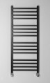 METRO grzejnik łazienkowy 500x1200 mm, czarny mat