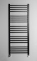 METRO grzejnik łazienkowy 600x1510 mm, czarny mat