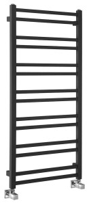 Sapho METRO DOS grzejnik łazienkowy 500x1100 mm 343 W czarny mat - IR432TB