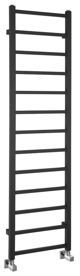 Sapho METRO LIGHT grzejnik łazienkowy 400x1500 mm 323W czarny mat - IR447TB