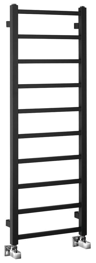 Sapho METRO LIGHT grzejnik łazienkowy 400x1140 mm 247W czarny mat - IR445TB