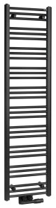 Bruckner ALBRECHT grzejnik łazienkowy 400x1570 mm czarny mat 600.113.6