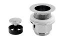 Korek umywalkowy 5/4“, niezamykany, wys. 30-45mm, design grzybek, chrom