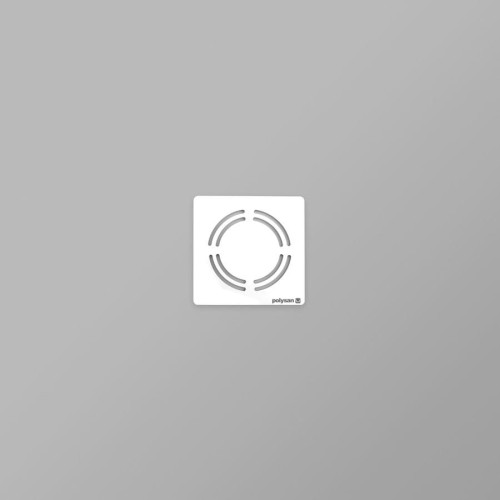 FLEXIA brodzik kompozytowy, 80x80x3 cm, RAL7036