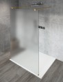 VARIO GOLD MATT jednoczęściowa kabina przysznicowa Walk-In, szkło matowe, 1200 mm