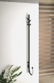 PASADOR elektryczna suszarka na ręczniki, okrągła, 150x1500 mm, 30 W, czarny mat
