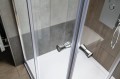 AGGA kabina prysznicowa narożna 800x800mm, szkło czyste