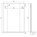 BETA lustro 40x70x12cm