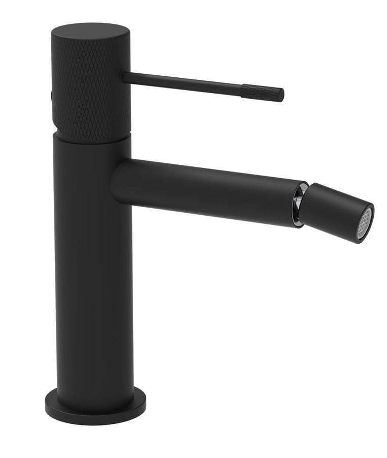 Sapho SOLARIS bidetowa bateria bez odpływu czarny mat - WD003B