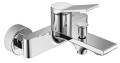 BOLERO bateria wannowa ścienna, rozstaw 150mm, chrom