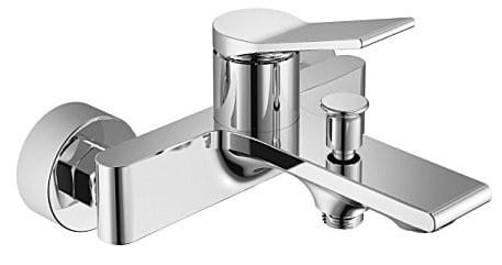 BOLERO bateria wannowa ścienna, rozstaw 150mm, chrom