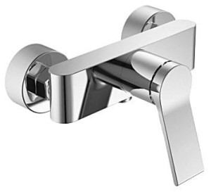 Aqualine BOLERO bateria prysznicowa ścienna rozstaw 150mm chrom - BC011 