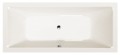 KRYSTA wanna prostokątna 180x80x39cm, ivory