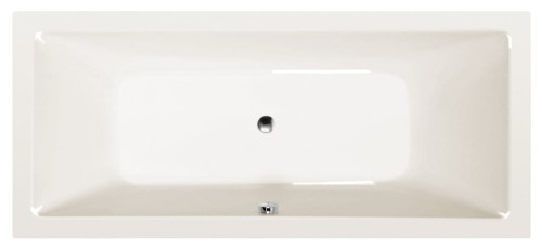 KRYSTA wanna prostokątna 180x80x39cm, ivory