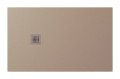 TRENECA brodzik kompozytowy z możliwością docinania 130x80cm, beżowy mat