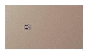 TRENECA brodzik kompozytowy z możliwością docinania 140x80cm, beżowy mat