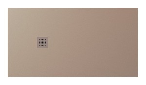 TRENECA brodzik kompozytowy z możliwością docinania 150x80cm, beżowy mat