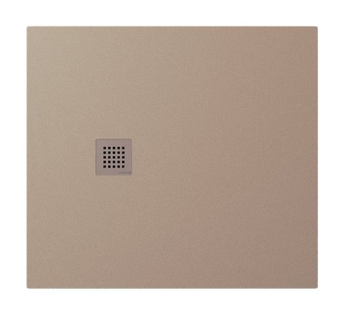 TRENECA brodzik kompozytowy z możliwością docinania 100x90cm, beżowy mat