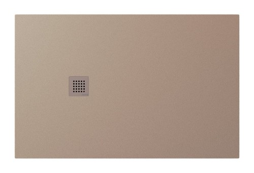 TRENECA brodzik kompozytowy z możliwością docinania 140x90cm, beżowy mat