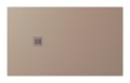 TRENECA brodzik kompozytowy z możliwością docinania 150x90cm, beżowy mat