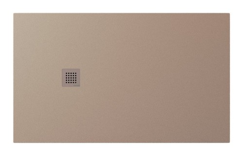 TRENECA brodzik kompozytowy z możliwością docinania 150x90cm, beżowy mat