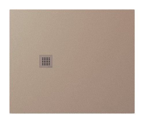 TRENECA brodzik kompozytowy z możliwością docinania 120x100cm, beżowy mat