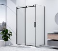 DRAGON BLACK kabina prysznicowa 1400x900mm wariant L/P