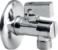 Zawór kulowy narożny 1/2 "x3/8", z filtrem, para, chrom