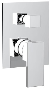 Sapho CUBEMIX bateria prysznicowa podtynkowa 2 wyjścia chrom - CM042 