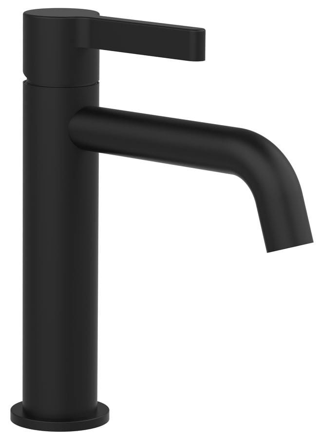 Sapho ICONIC bateria umywalkowa bez odpływu czarny mat - AF002B