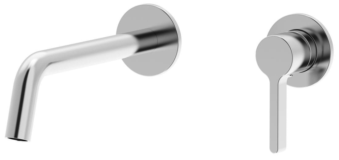 Sapho ICONIC bateria umywalkowa podtynkowa dwuelementowa chrom - AF008