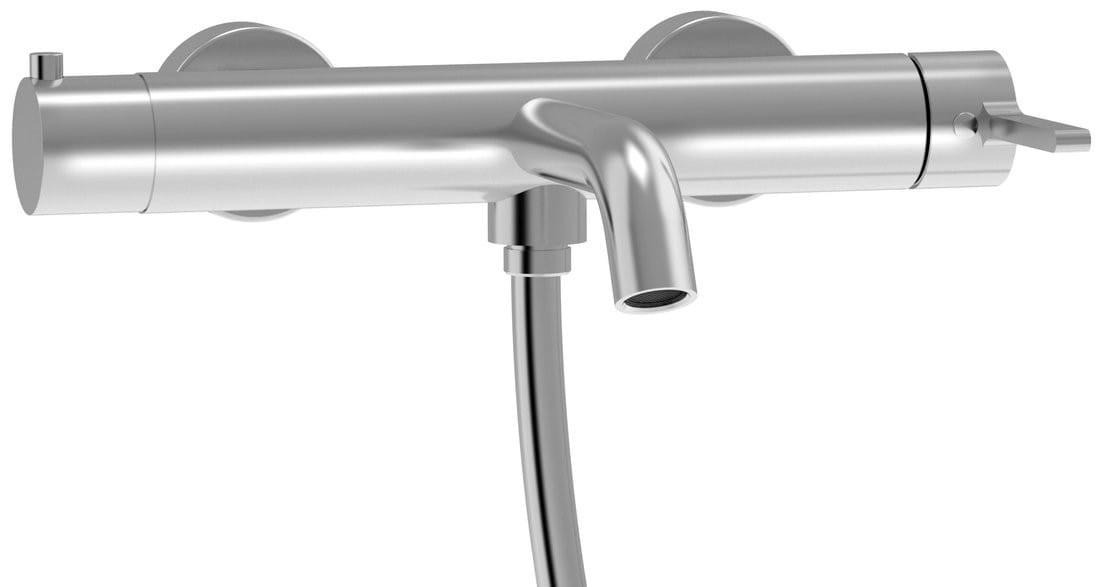 Sapho ICONIC bateria wannowa ścienna chrom - AF010