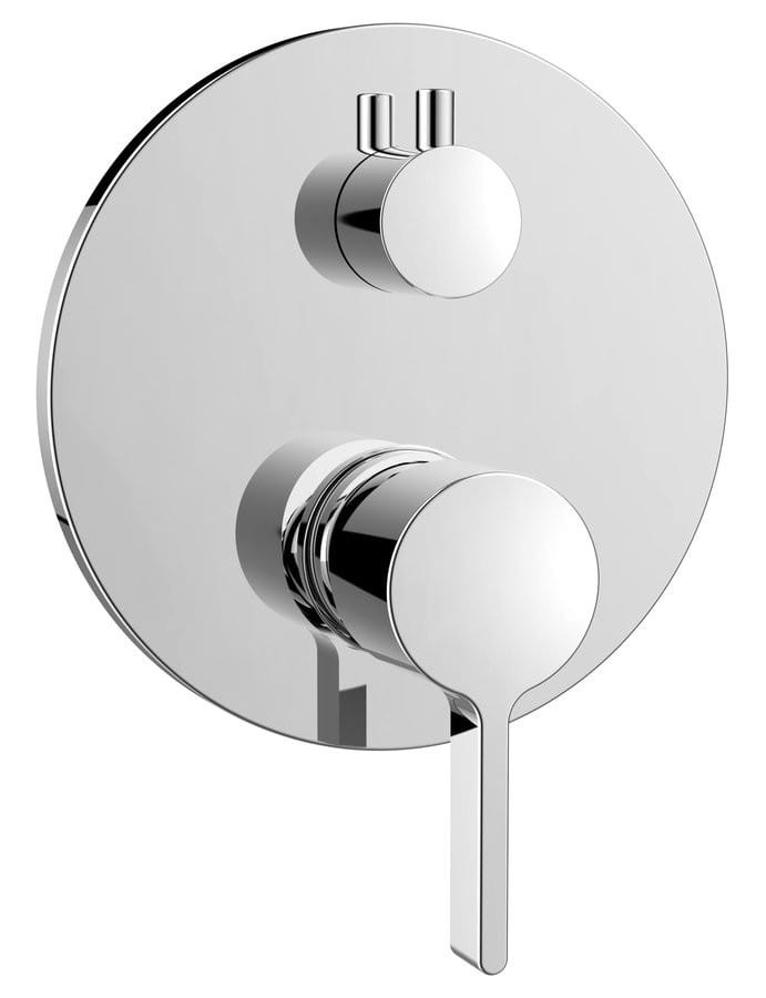Sapho ICONIC bateria prysznicowa podtynkowa 2 wyjścia chrom - AF042 