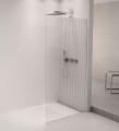 ARCHITEX zestaw do mocowania szkła, ściana-podłoga, 1610x2105mm, polerowane aluminium